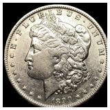 1890 Silver Morgan Dollar NEARLY UNCIRCULATED