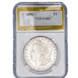 1896 Morgan Silver Dollar PGA MS63