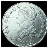 1823 Capped Bust Half Dollar CLOSELY UNCIRCULATED