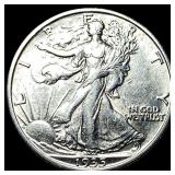 1935-S Silver Walking Liberty Half Dollar CHOICE A