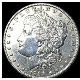 1891-CC Silver Morgan Dollar CLOSELY UNCIRCULATED