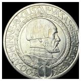 1921 Sweden Silver 2 Kroner UNCIRCULATED