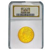 1914-S $10 Gold Eagle NGC AU55