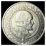 1921 Sweden Silver 2 Kroner UNCIRCULATED
