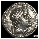 Greco-Bactria Eucratides I 171-145 BC Silver Obol