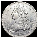1838 Capped Bust Half Dollar CLOSELY UNCIRCULATED