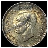 1938 Great Britain Silver 6 Pence - George VI NEAR