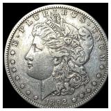 1892-S Silver Morgan Dollar NEARLY  UNCIRCULATED