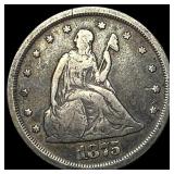 1875-S Silver Twenty Cent Piece NICELY  CIRCULATE