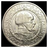 1921 Sweden Silver 2 Kroner UNCIRCULATED
