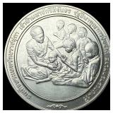 1991 Thai Silver 10 Baht CHOICE AU