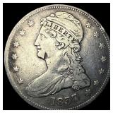 1837 Capped Bust Half Dollar LIGHTLY  CIRCULATED