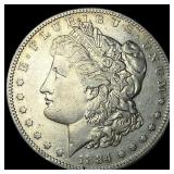 1884-S Silver Morgan Dollar NEARLY  UNCIRCULATED