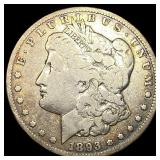 1893-CC Silver Morgan Dollar NICELY CIRCULATED