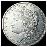 1890-S Silver Morgan Dollar CLOSELY UNCIRCULATED
