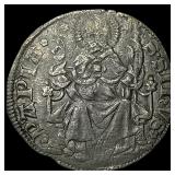 Pavia, Italy Silver Pegione NEARLY UNCIRCULATED