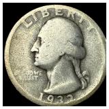 1932-D Silver Washington Quarter NICELY CIRCULATED