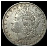 1878 Silver Morgan Dollar NEARLY UNCIRCULATED