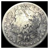1892-S Silver Morgan Dollar NICELY CIRCULATED