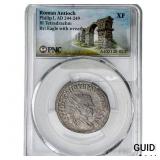 Roman Antioch Philip I 244-249 AD Bi-Tetradrachm