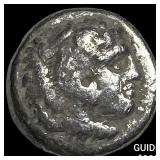 Macedonian Kingdom Alexander III Type Silver Drac
