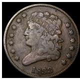 1833 Classic Head Half Cent LIGHTLY  CIRCULATED