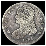 1834 Capped Bust Half Dollar NICELY CIRCULATED