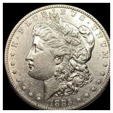 1885-S Silver Morgan Dollar CLOSELY UNCIRCULATED
