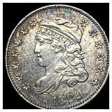 1829 Capped Bust Half Dime Toned CHOICE AU