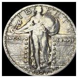 1927 Standing Liberty Quarter NEARLY UNCIRCULATED
