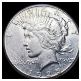 1925-S Silver Peace Dollar CLOSELY UNCIRCULATED