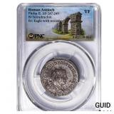 Roman Antioch Philip II 247-249 AD Bi-Tetradrachm