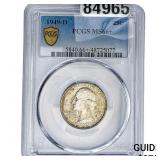 1949-D Washington Silver Quarter PCGS MS66+