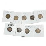 [9 Coins] 1857-1858 Flying Eagle Cent