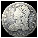 1824 Capped Bust Half Dollar NICELY CIRCULATED