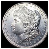 1888-S Silver Morgan Dollar CHOICE AU