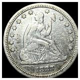 1853 Arrows Seated Liberty Dime ABOUT UNCIRCULATED