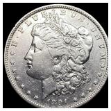 1891-S Silver Morgan Dollar LIGHTLY CIRCULATED
