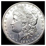 1887 Morgan Silver Dollar UNCIRCULATED
