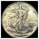 1945 Walking Liberty Half Dollar UNCIRCULATED