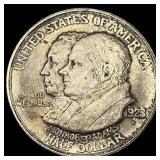 1923-S Silver Half Dollar Monroe Doctrine Centenni