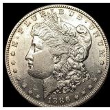 1886-S Silver Morgan Dollar CLOSELY UNCIRCULATED