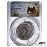 Roman Antioch Philip I 244-249 AD Bi-Tetradrachm