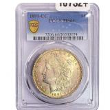 1891-CC Morgan Silver Dollar PCGS MS64