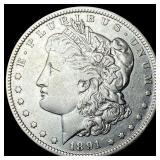 1891-O Silver Morgan Dollar NEARLY UNCIRCULATED