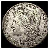 1903-S Silver Morgan Dollar ABOUT  UNCIRCULATED