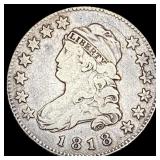 1818 Capped Bust Quarter LIGHTLY CIRCULATED