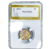 1917 Buffalo Nickel PGA MS63