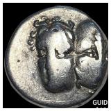 Ancient Greece Moesia, Istros 4th Century BC Silv