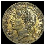 1946 France Aluminum-Bronze 5 Francs CLOSELY UNCIR